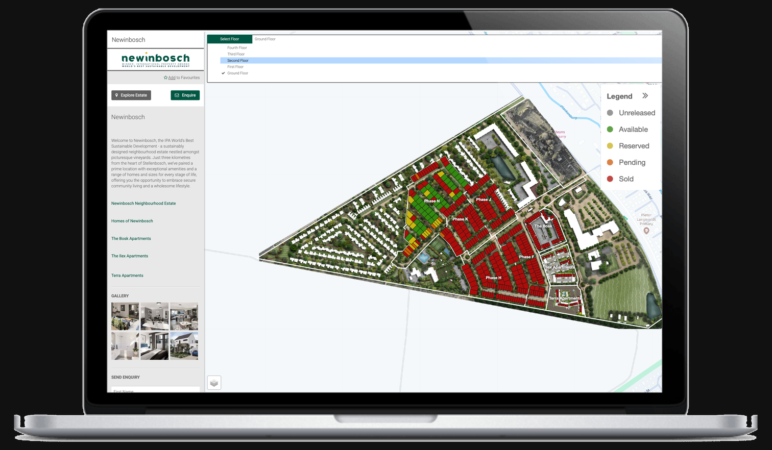 Interactive Sales Map
